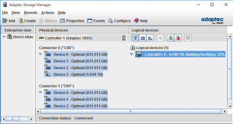Adaptec Storage Manager
